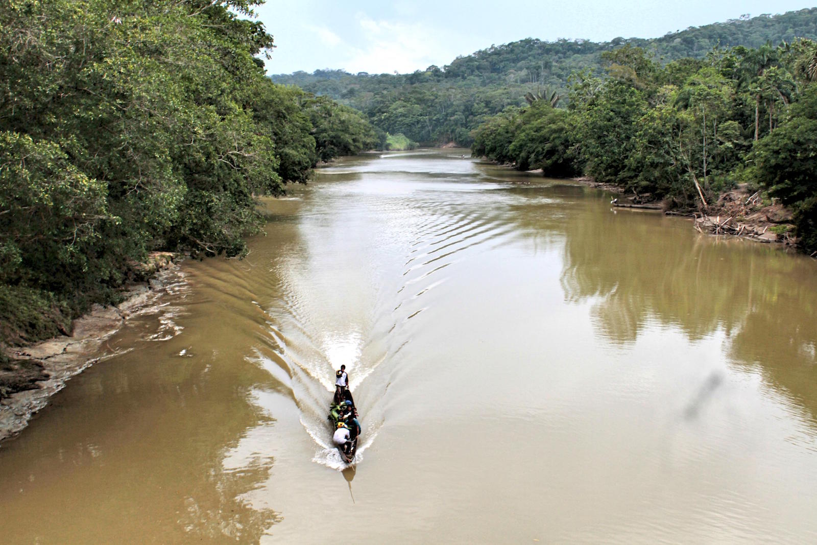 Rio Bobonaza, Sarayaku, Foto P. Lichterbeck (2)